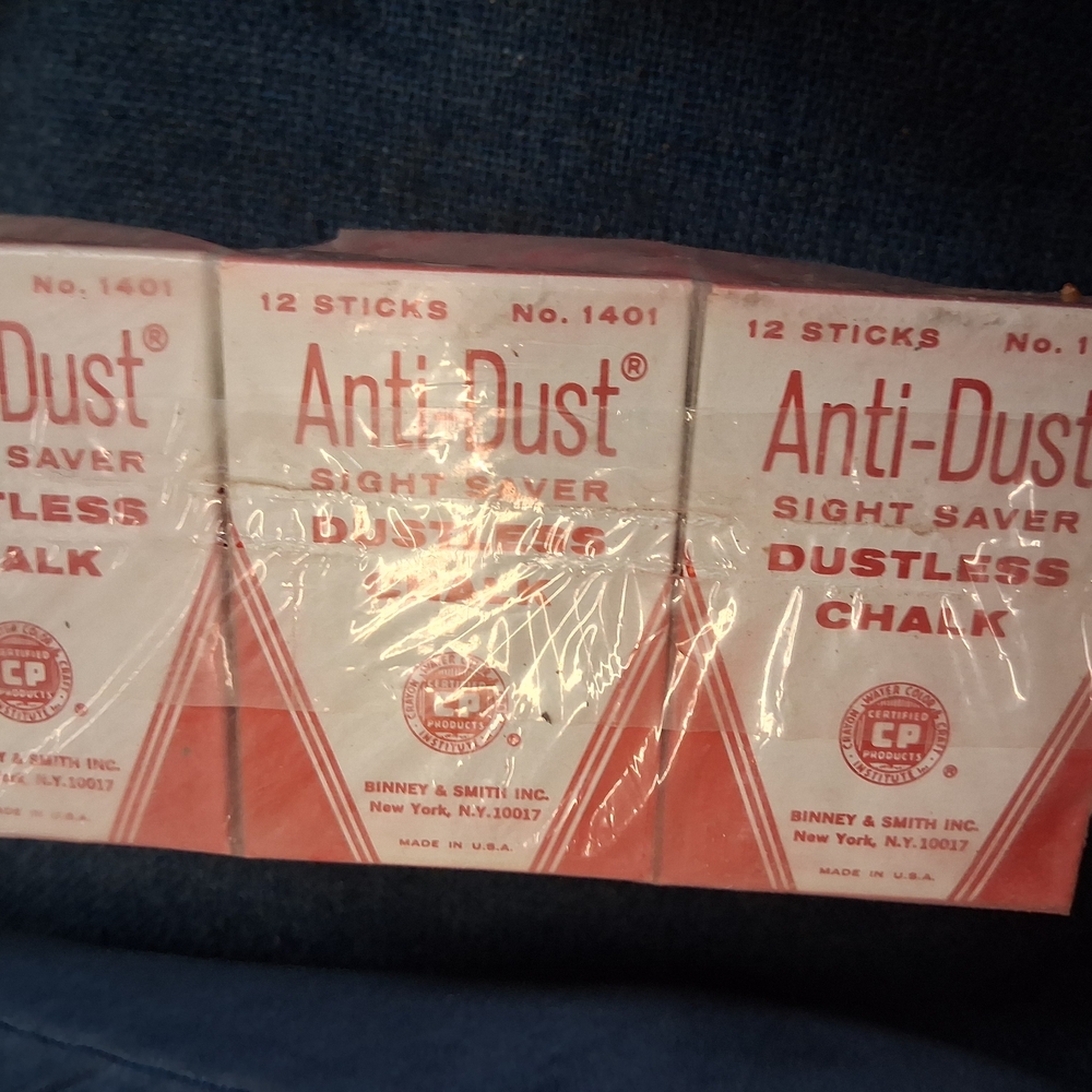 Anti-Dust Sight Saver Dustless Chalk - White